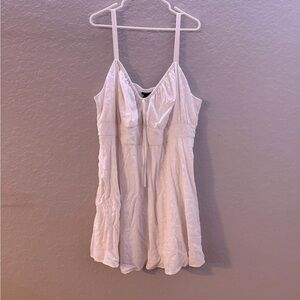 torrid White Eyelet Peasant Top